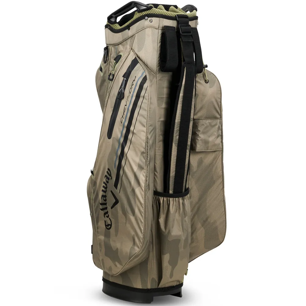 Callaway Chev Dry 14 Waterproof Cart Bag - Olive Camo