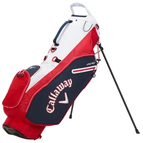 Callaway Hyper Lite Zero Double Strap Stand Bag - Navy/Red/White