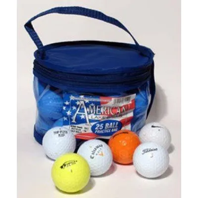 CARRY BAG (25) RECLAIM GOLF BALLS