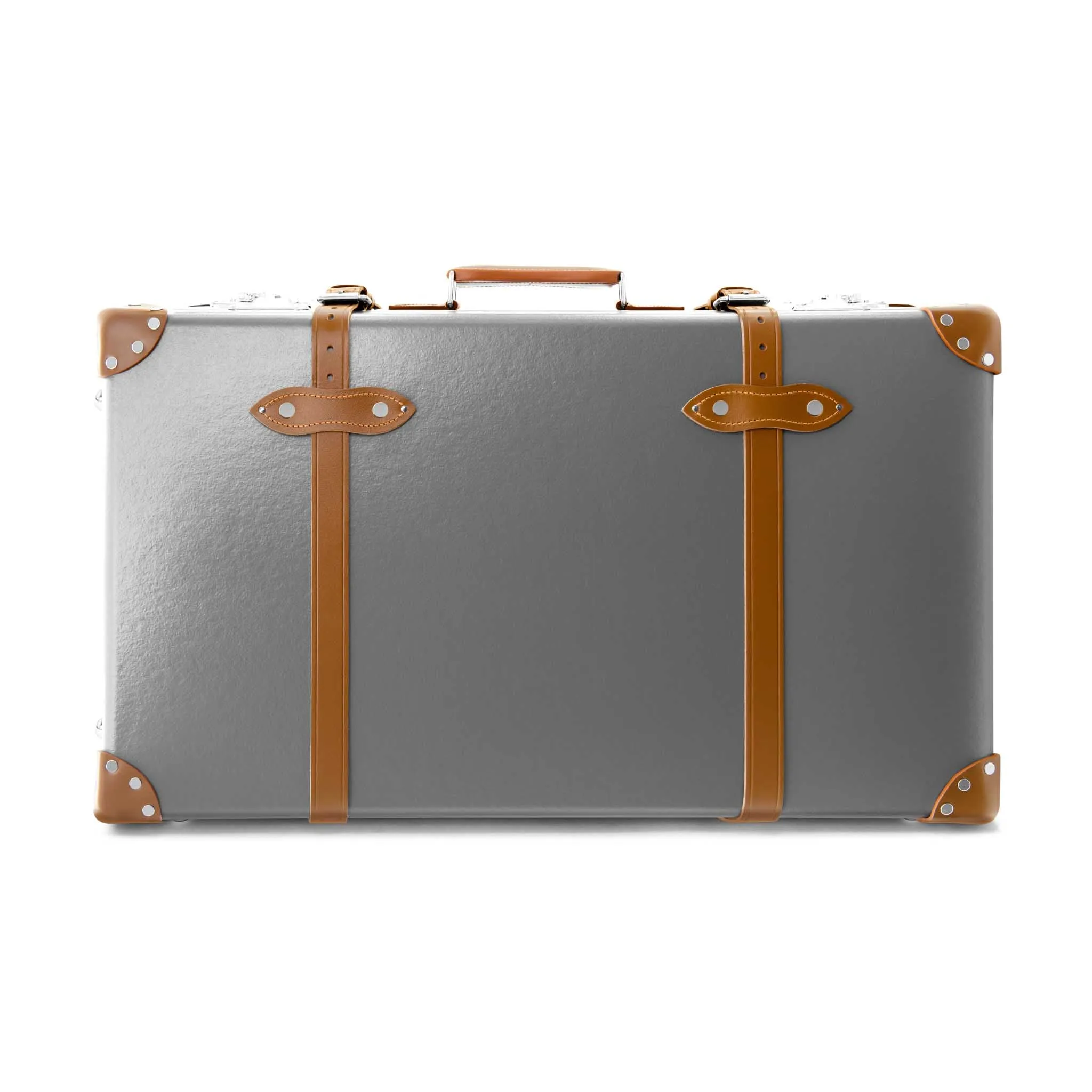 Centenary · Large Suitcase | Grey/Caramel