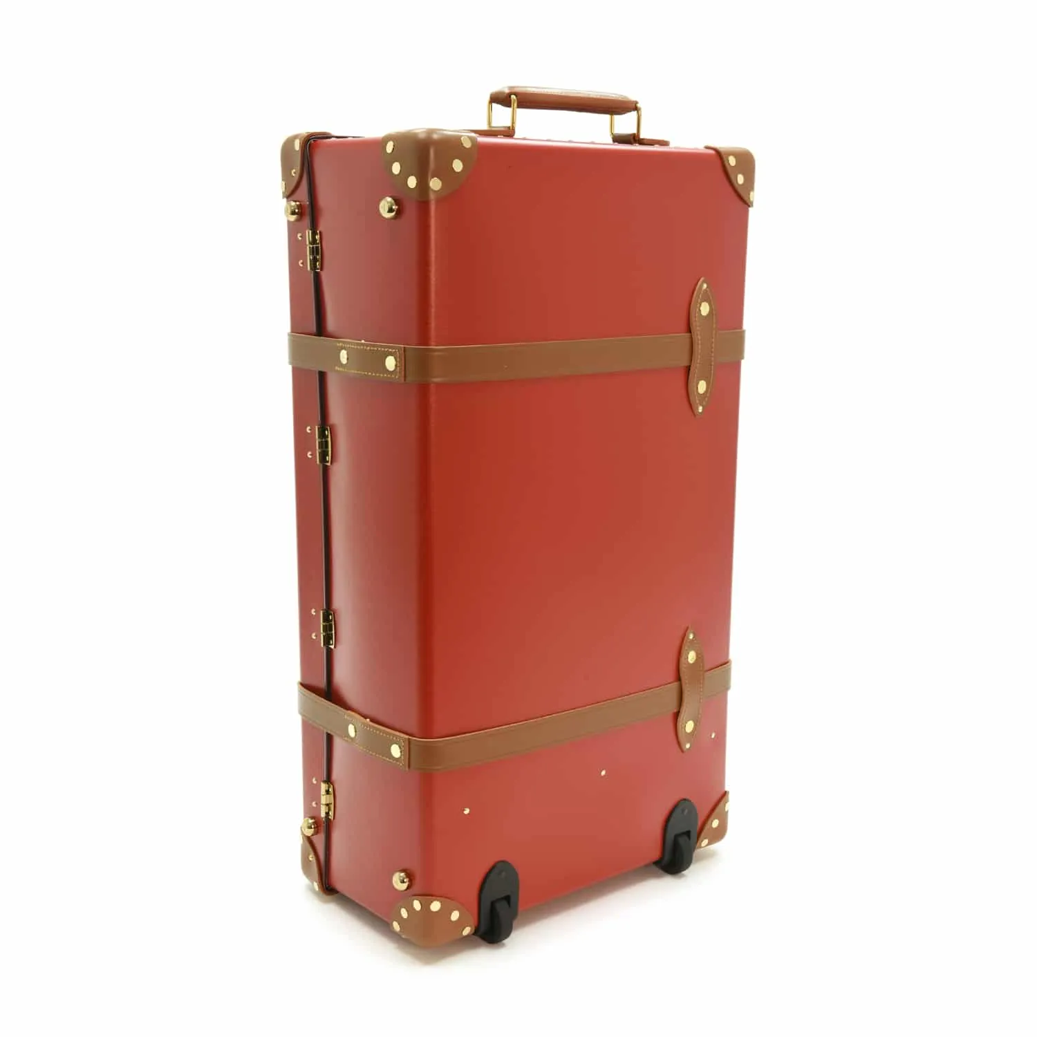 Centenary · XL Suitcase | Red/Caramel