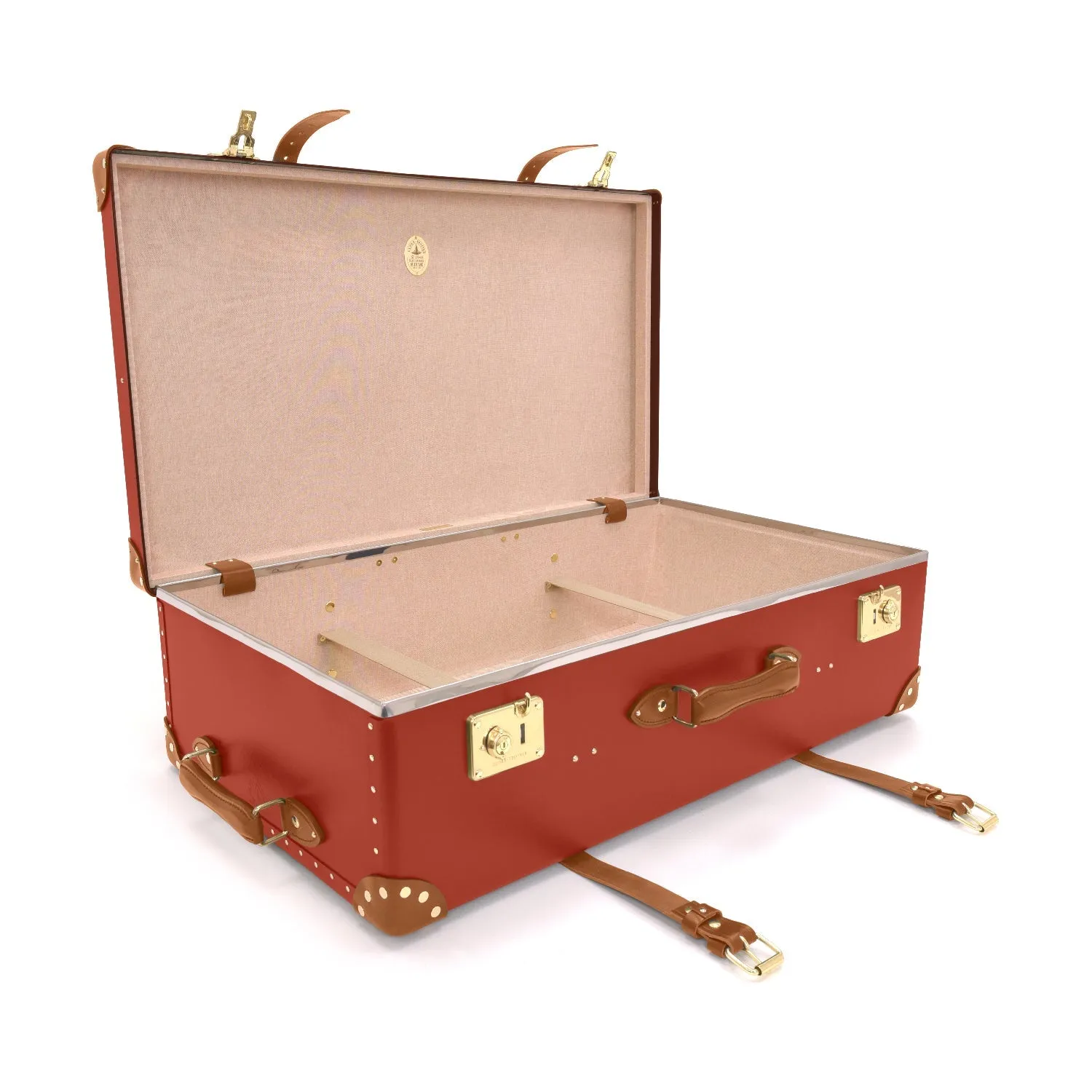 Centenary · XL Suitcase | Red/Caramel