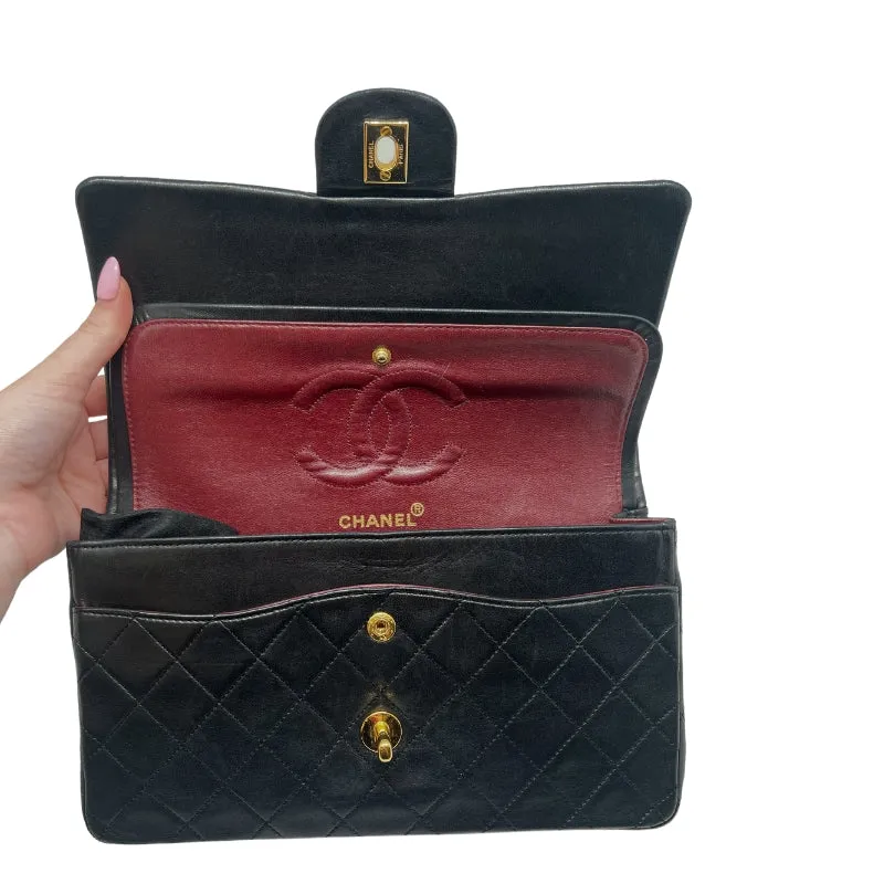 Chanel Double Flap Quilted Shoulder Bag