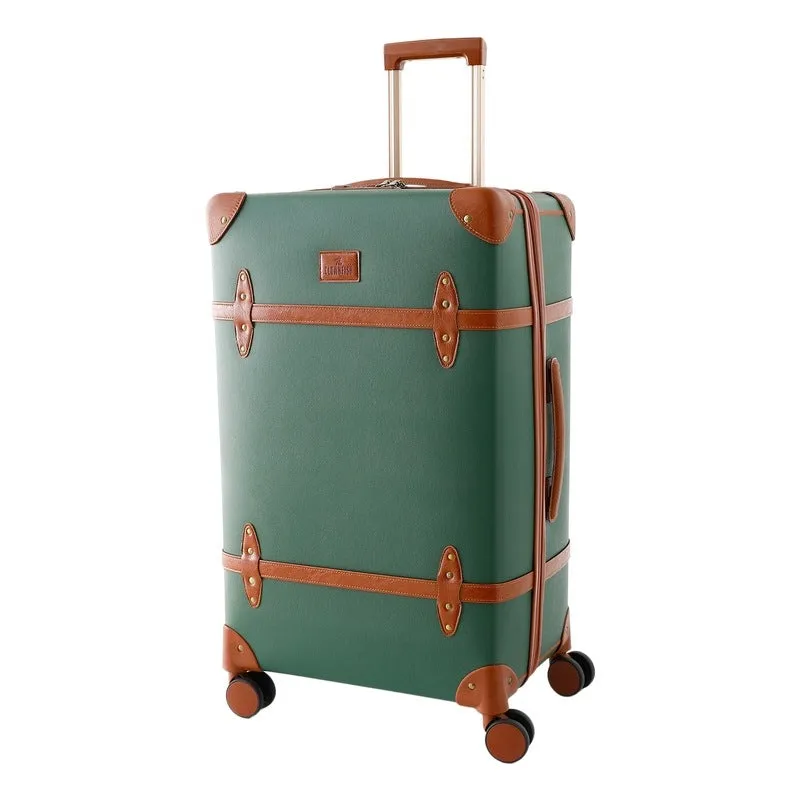 Check-in Trolley Bag - Vintage Series, TSA Lock | 28 inch | 88.4L | Green