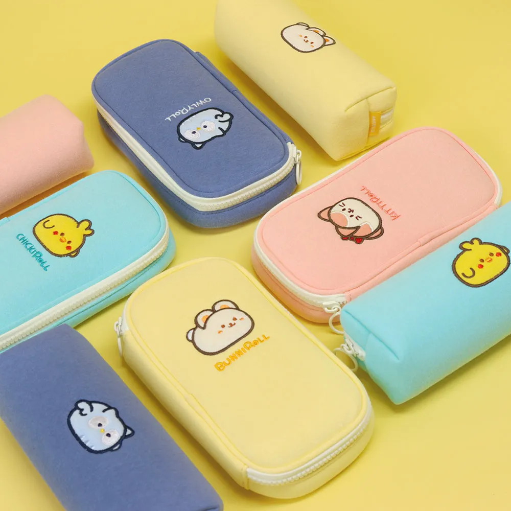 Chickiroll Simple Big Pencil Case