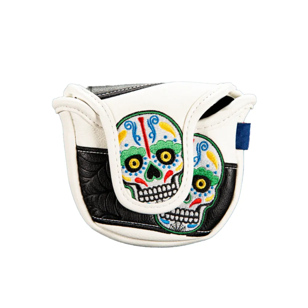 CMC Design Sugar Skull Web Mallet Putter Headcover