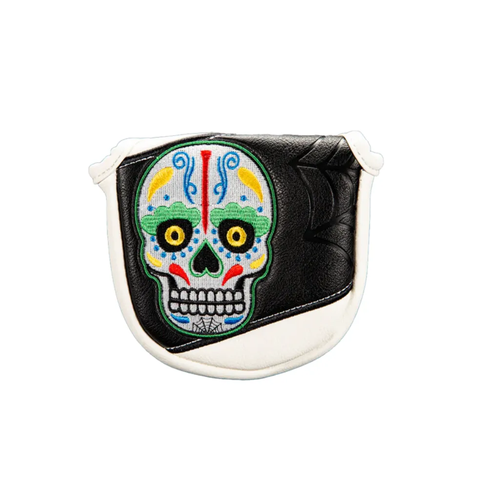 CMC Design Sugar Skull Web Mallet Putter Headcover