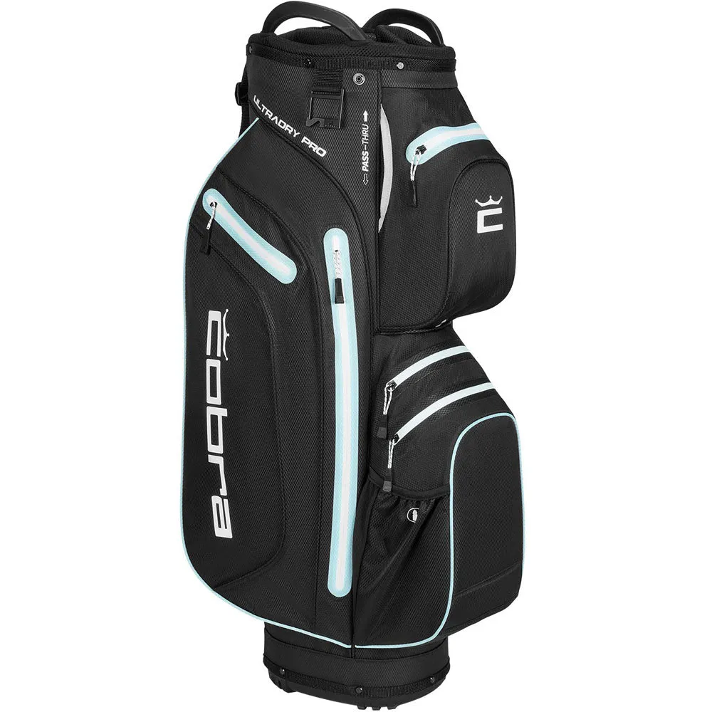 Cobra Ultradry Pro Waterproof Cart Bag - Puma Black/Cool Blue