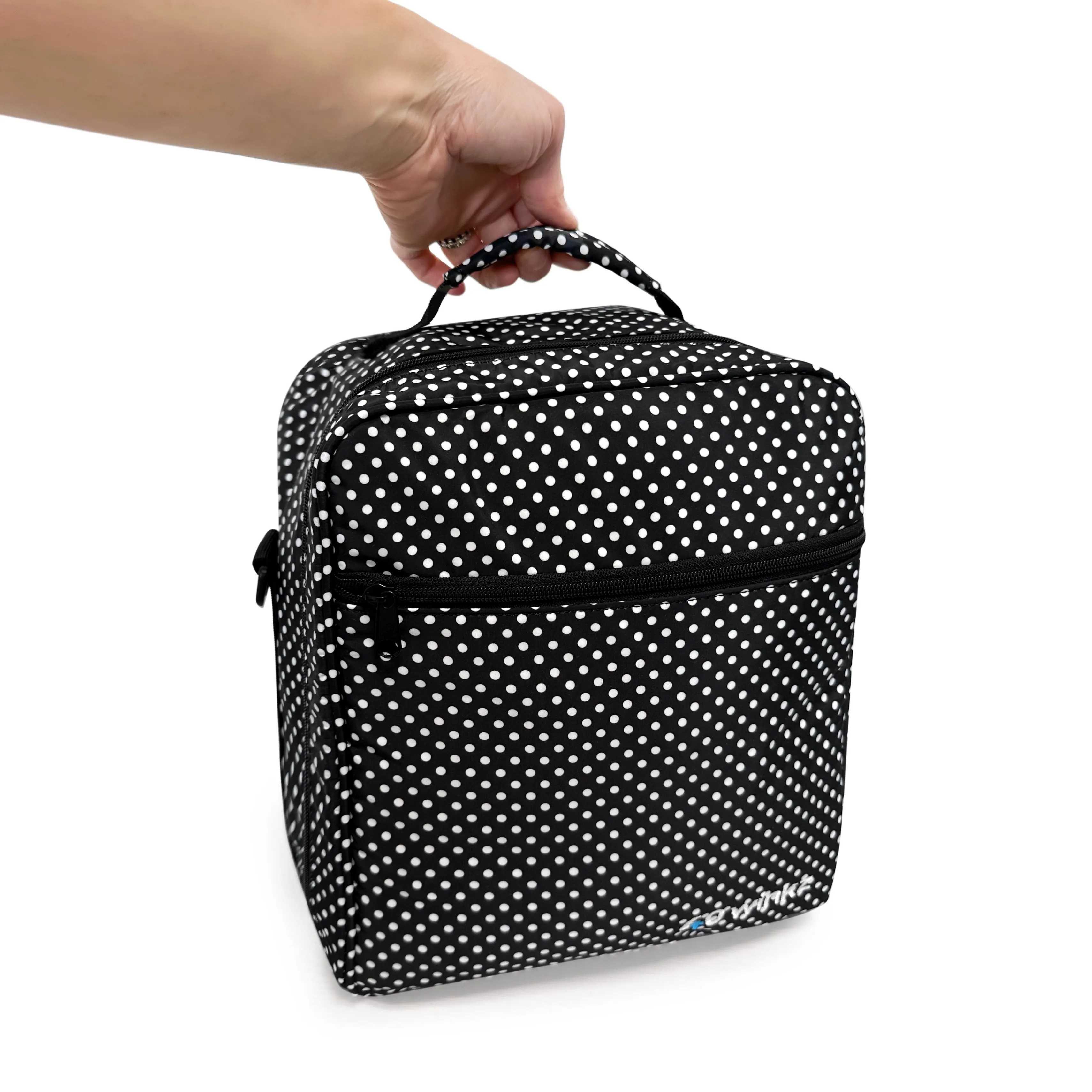 Cpap Travel Bag for Resmed Airsense, Airsense 10, 11, & more! (Polka Dot)