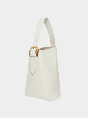 Cream Quiver bucket bag