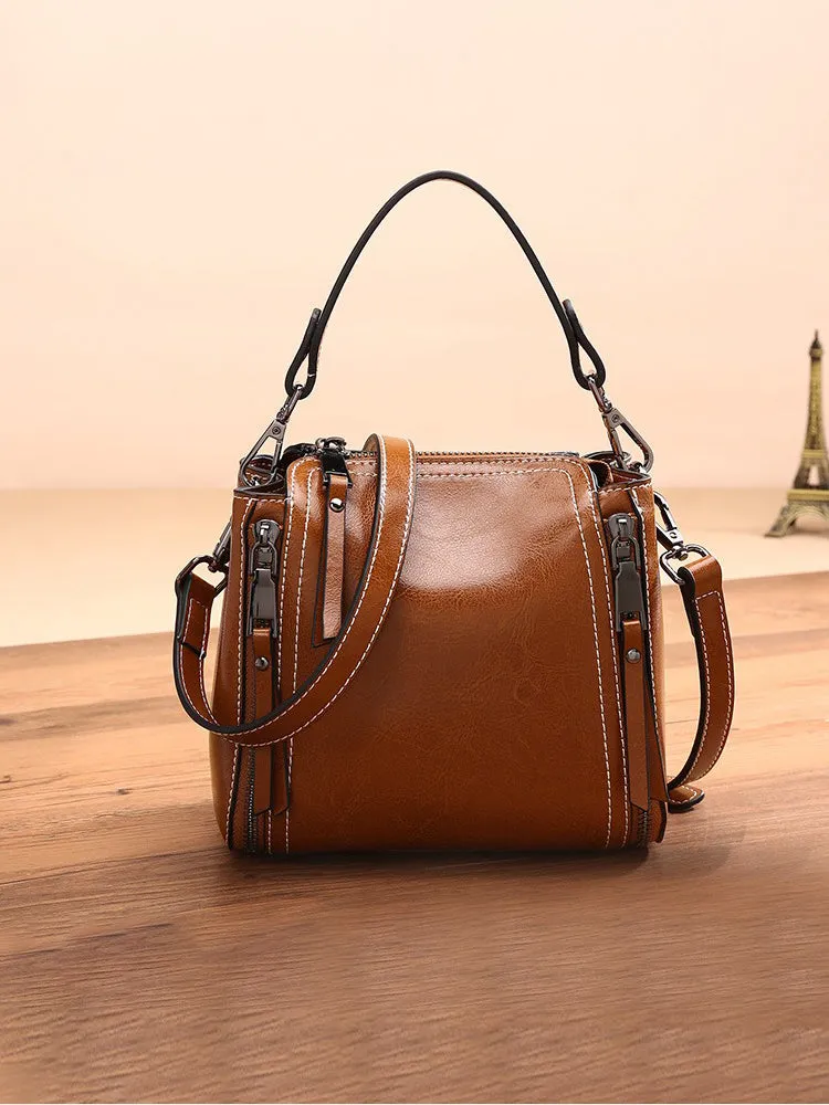 Crossbody bag female 2020 new genuine leather small female bag shoulder small bag