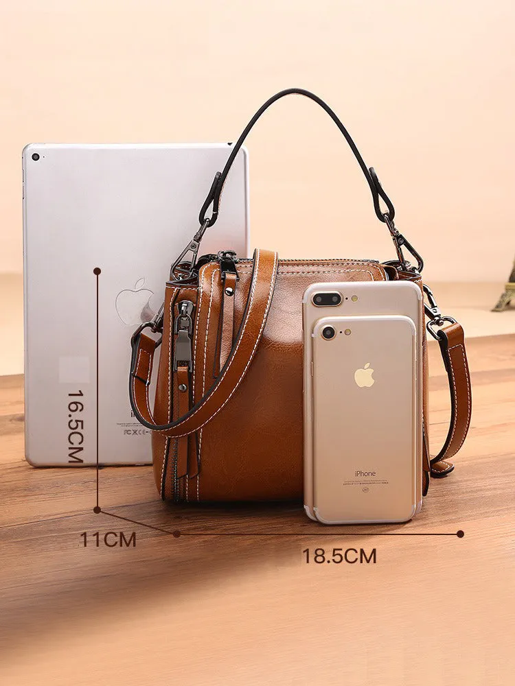 Crossbody bag female 2020 new genuine leather small female bag shoulder small bag