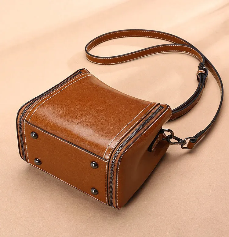 Crossbody bag female 2020 new genuine leather small female bag shoulder small bag