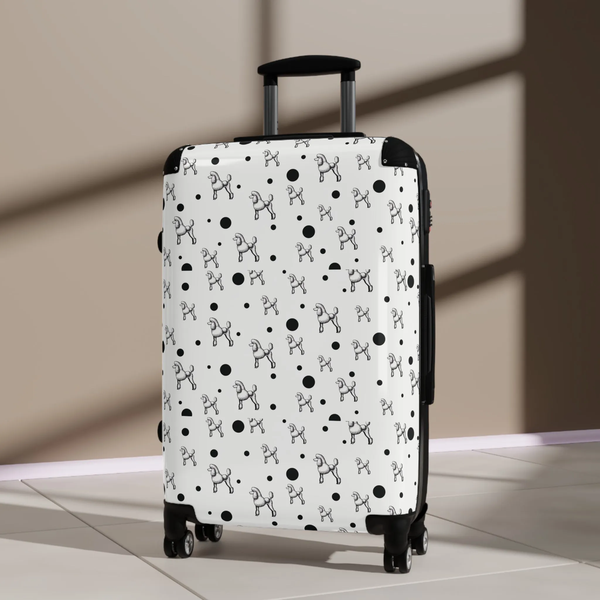 Dainty Poodle Traveler Suitcase