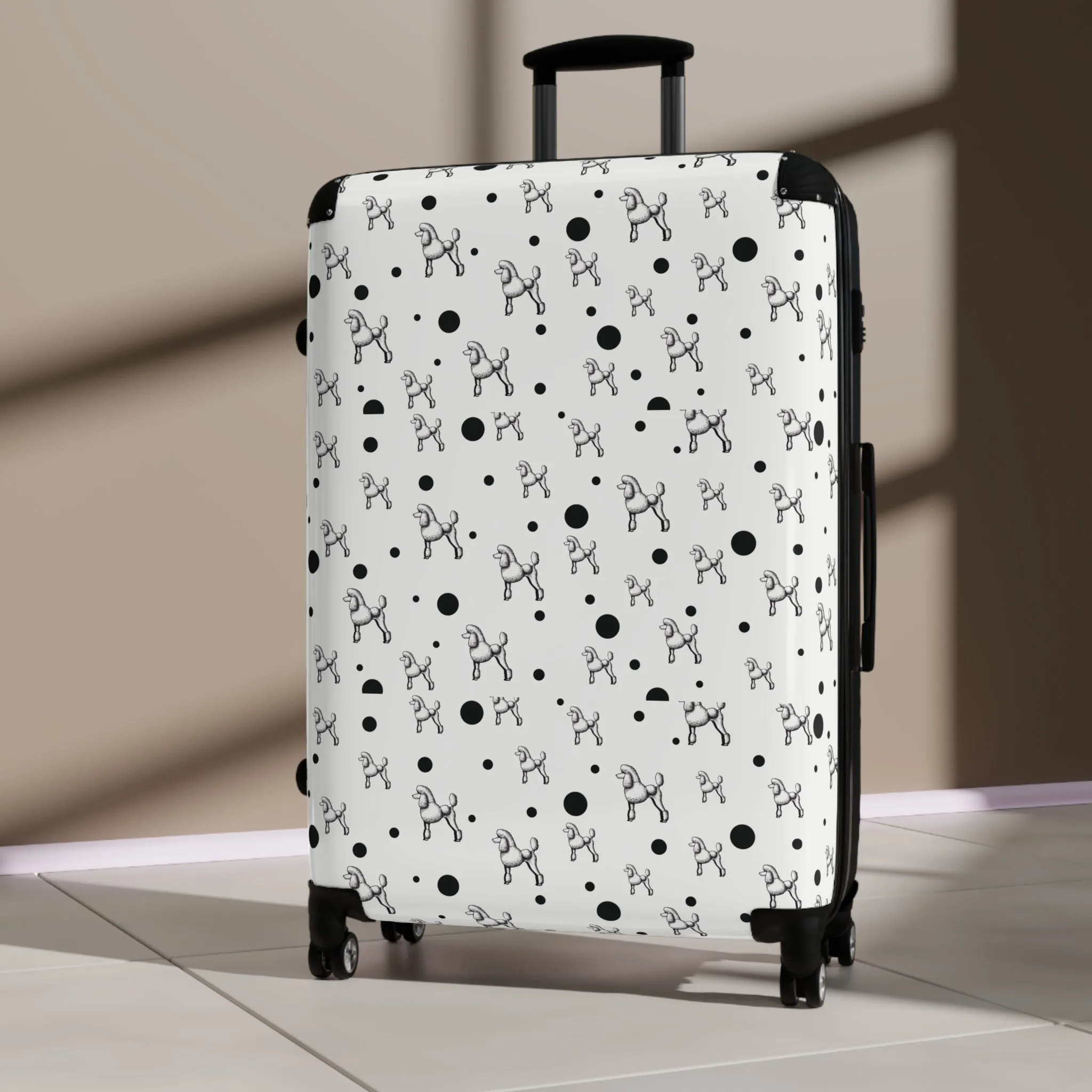 Dainty Poodle Traveler Suitcase