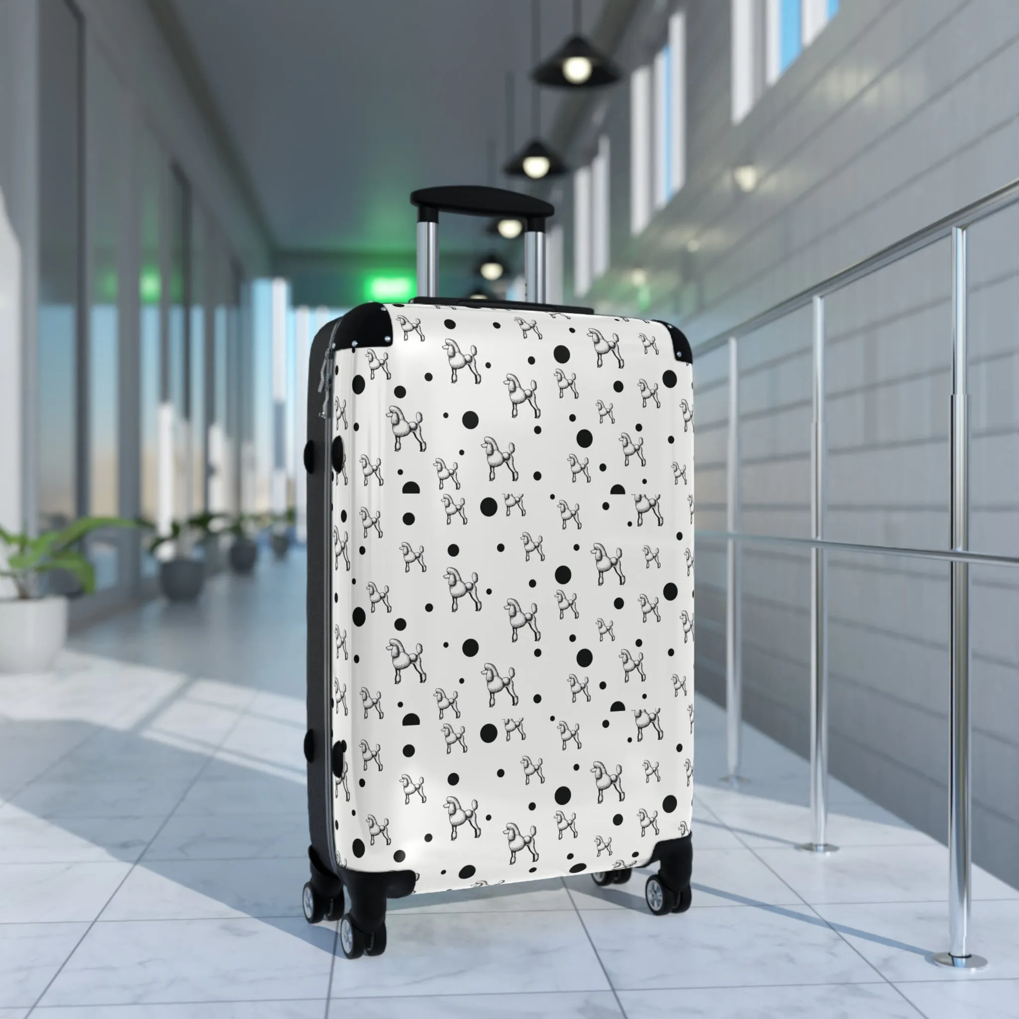 Dainty Poodle Traveler Suitcase