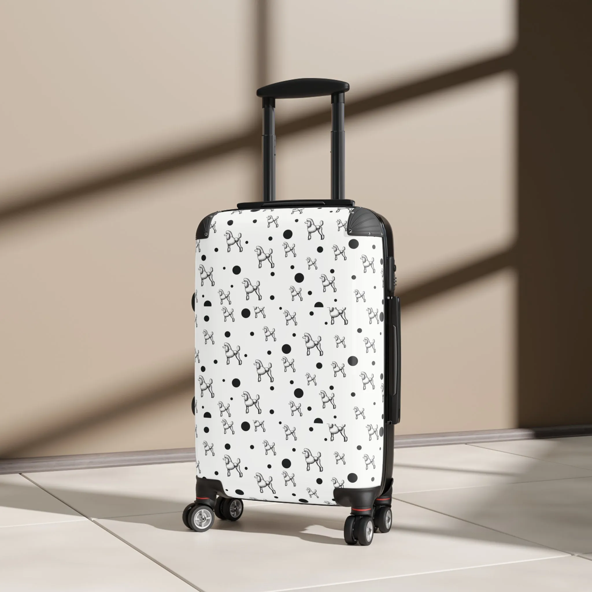 Dainty Poodle Traveler Suitcase