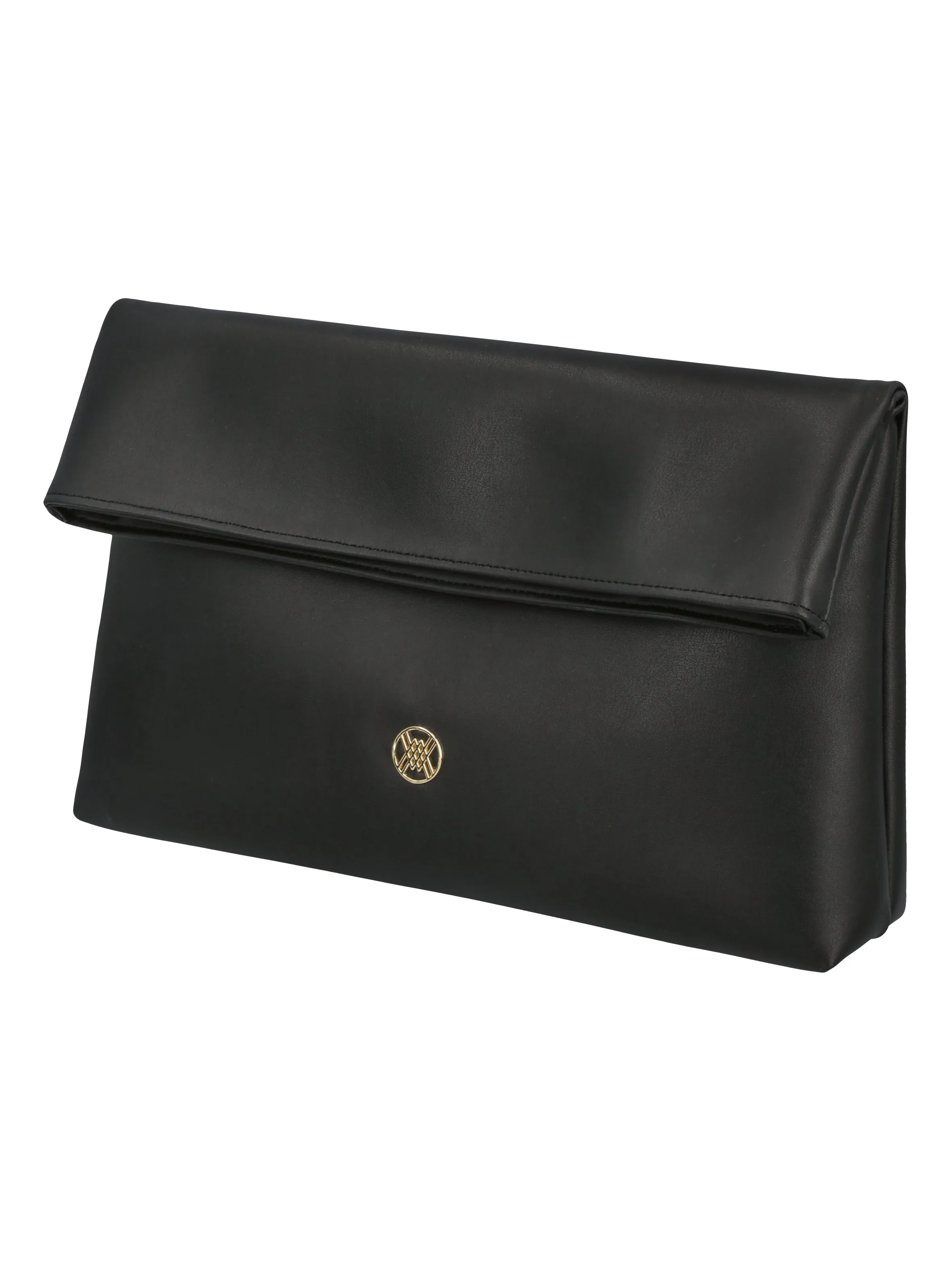 DARIO vegan leather clutch bag - Black