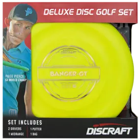 Discraft Deluxe Discs Golf Set with Bag