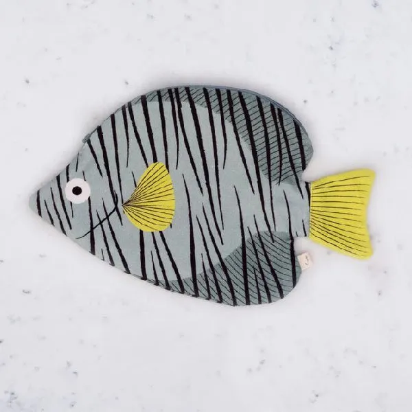 Don Fisher Australia Pencil Case – Green Butterfly Fish