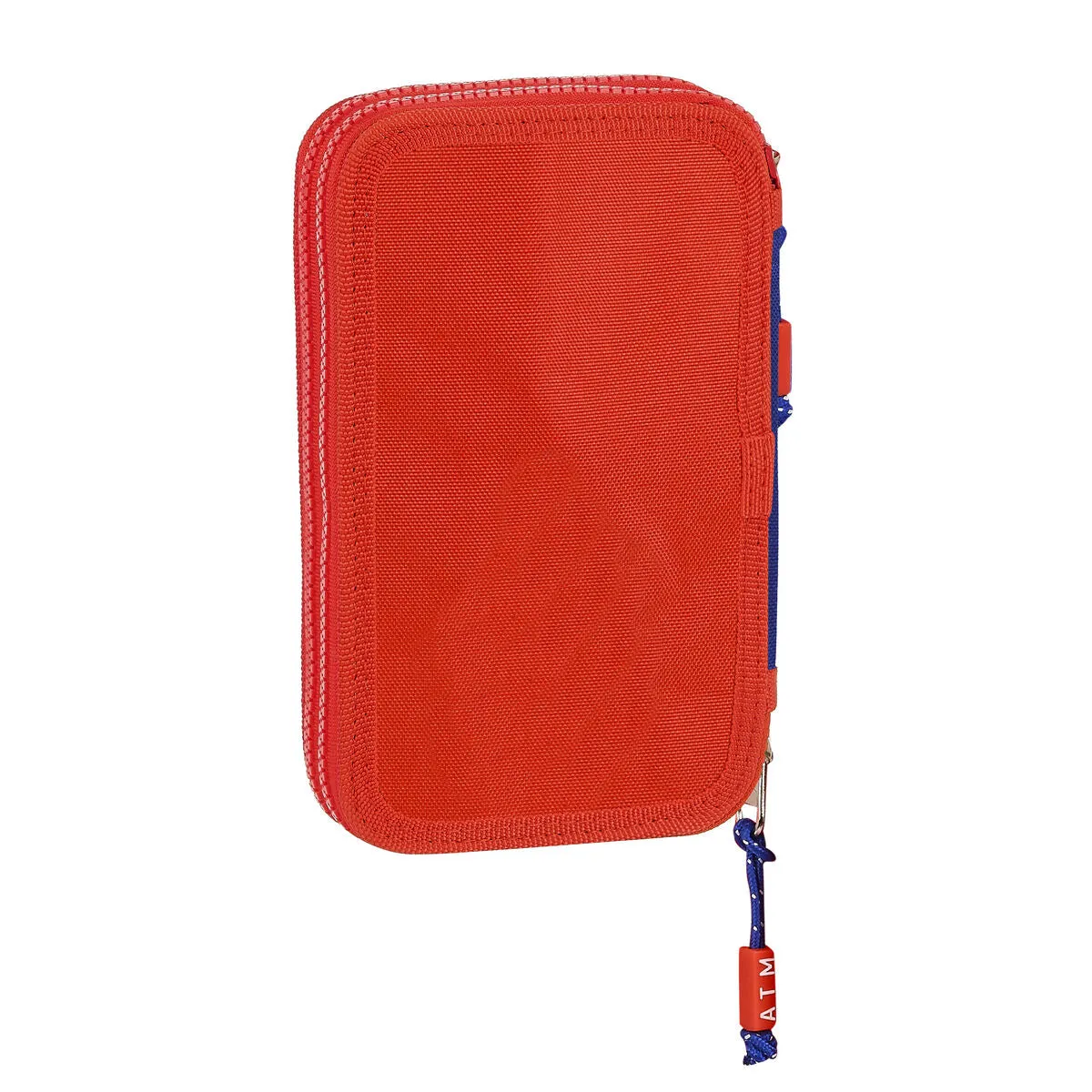 Double Pencil Case Atlético Madrid Red Navy Blue (28 Pieces)