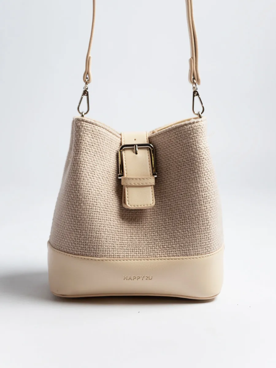 Eryca Raffia Bucket Bag