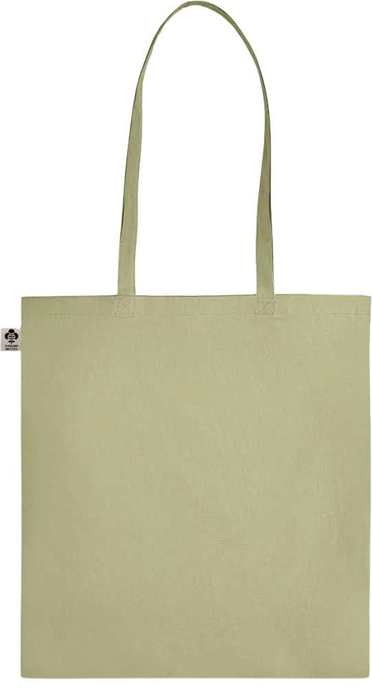 Essential colored organic cotton tote bag