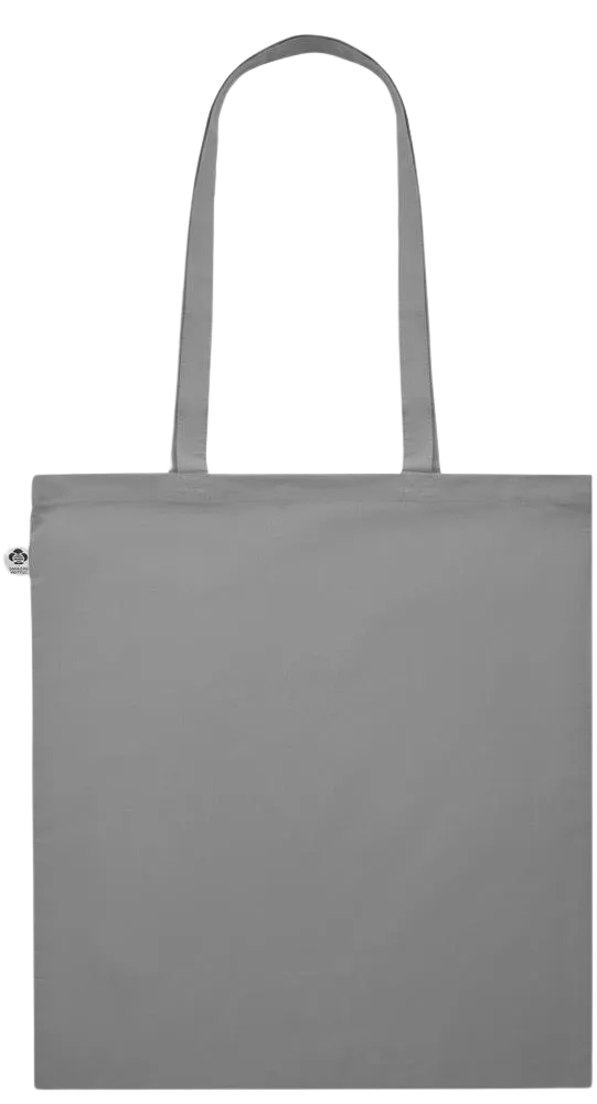 Essential colored organic cotton tote bag