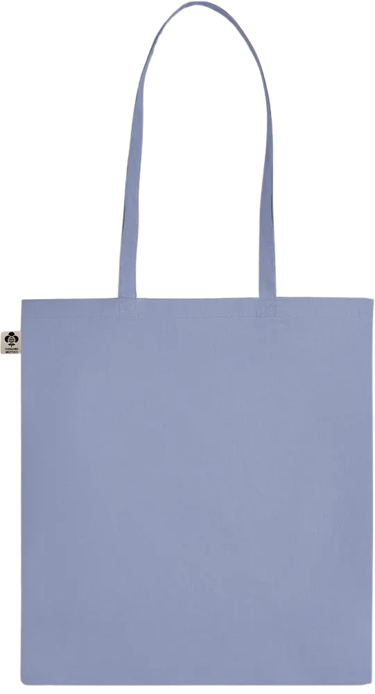 Essential colored organic cotton tote bag