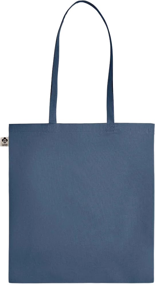 Essential colored organic cotton tote bag