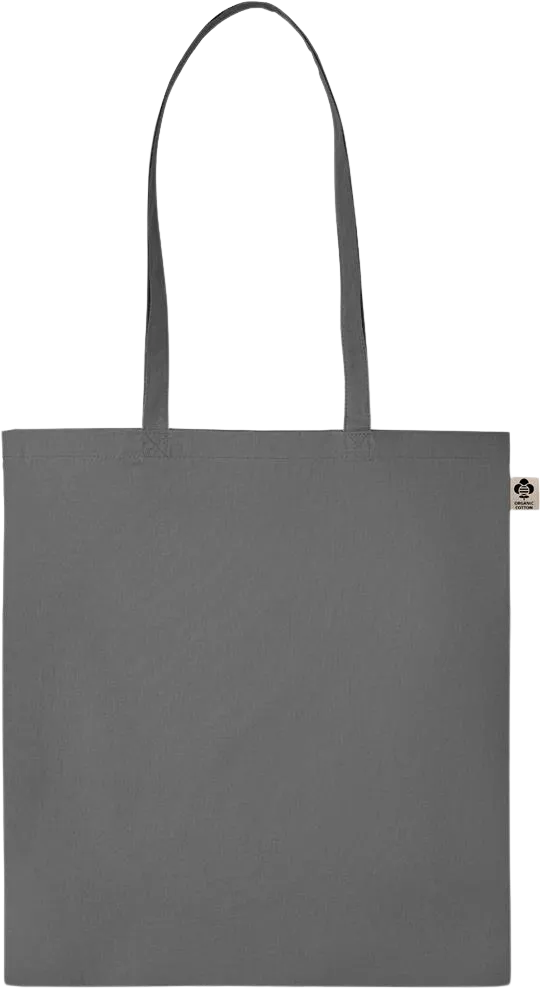 Essential colored organic cotton tote bag