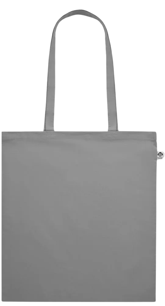 Essential colored organic cotton tote bag