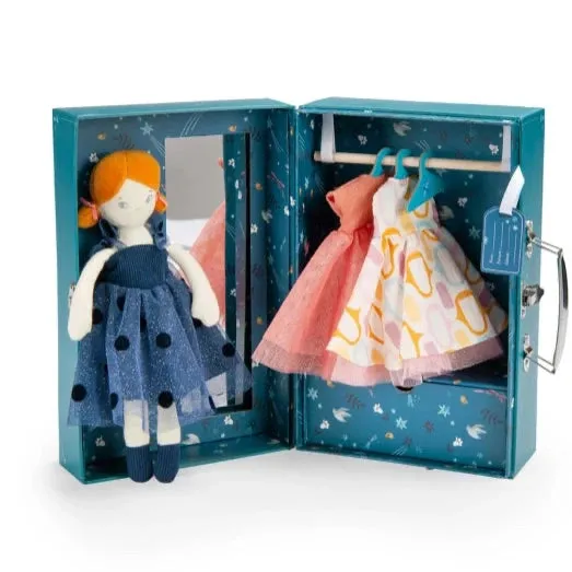 Evening Dresses Suitcase   Doll