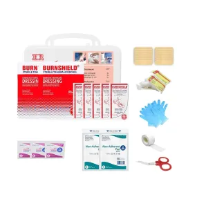 Ever Ready First Aid Basic Burn Kit with Burn Gel & Dressing for Common Burns and Scalds