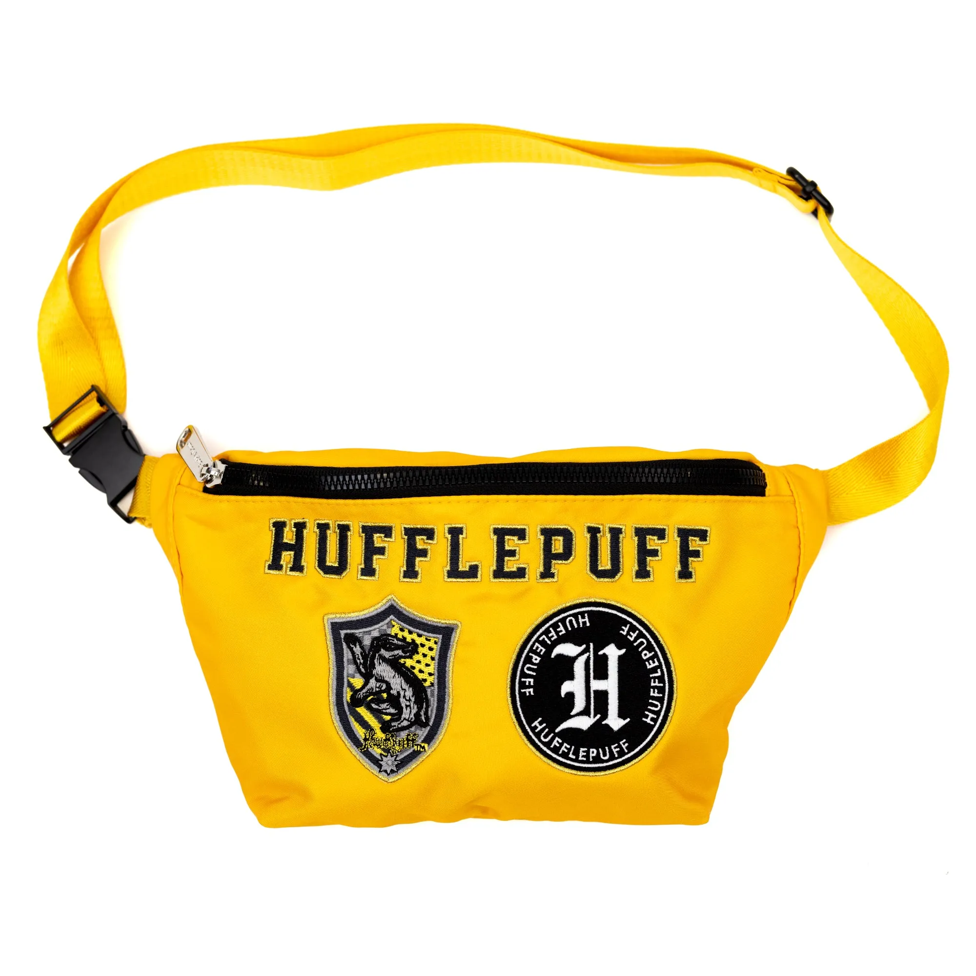 Fanny Pack - Harry Potter HUFFLEPUFF Patches Embroidered Yellow