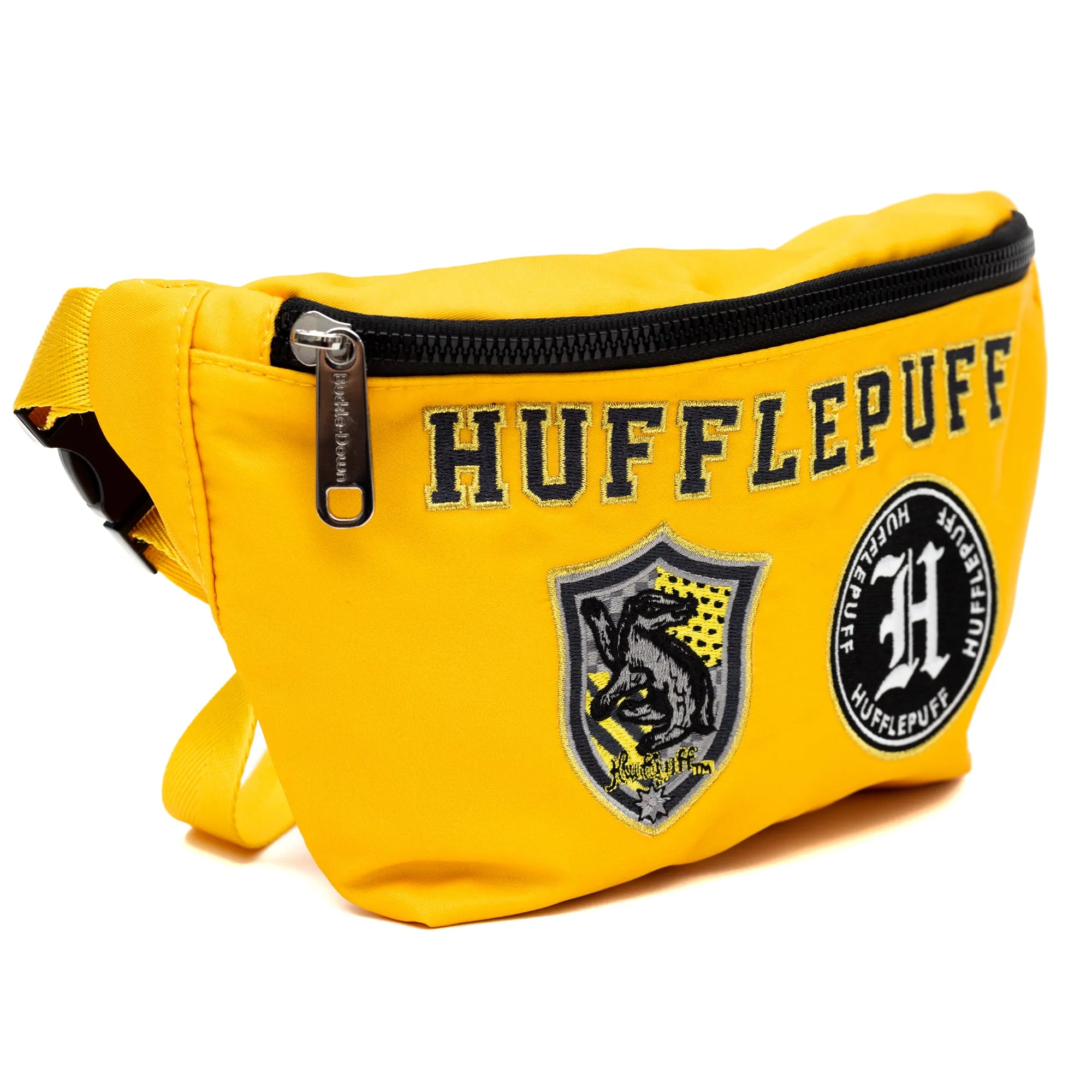 Fanny Pack - Harry Potter HUFFLEPUFF Patches Embroidered Yellow