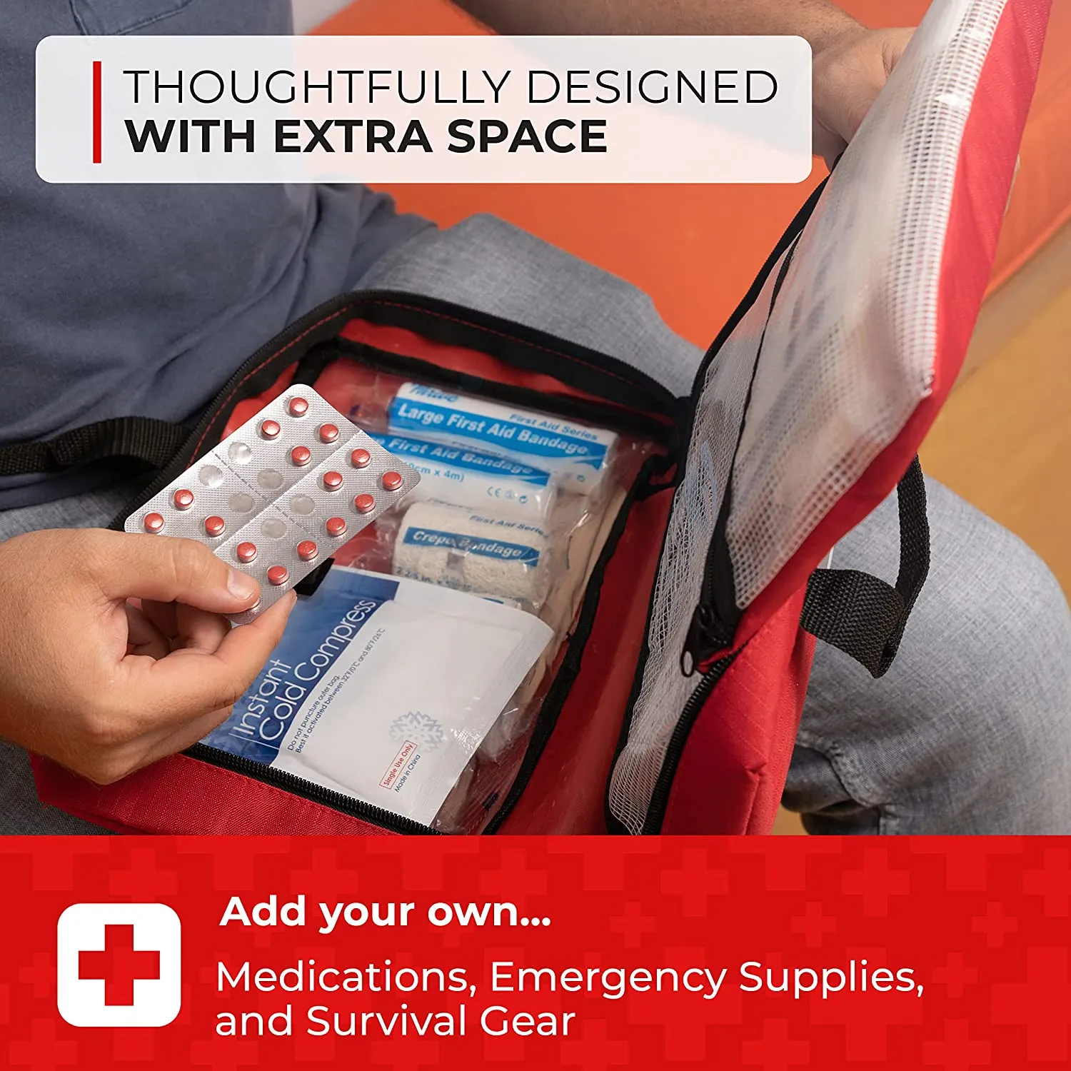 First Aid Kit – First Aid Supplies | Hospital Grade Medical Supplies for Emergency and Survival Situations