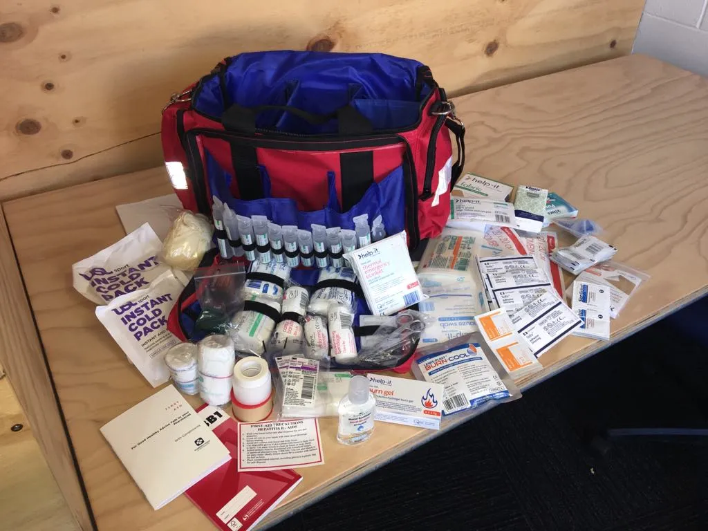 First Aid Responder Outdoor/Sports Kit Grab and Go