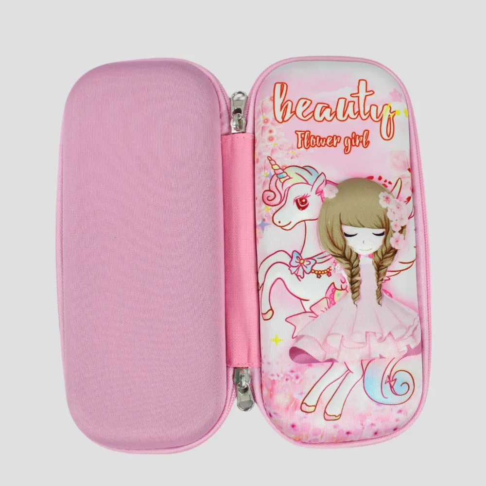 Flower Girl Pink Pencil Case