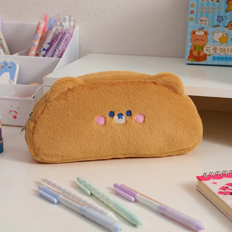 Fluffy Kawaii Pencil Cases