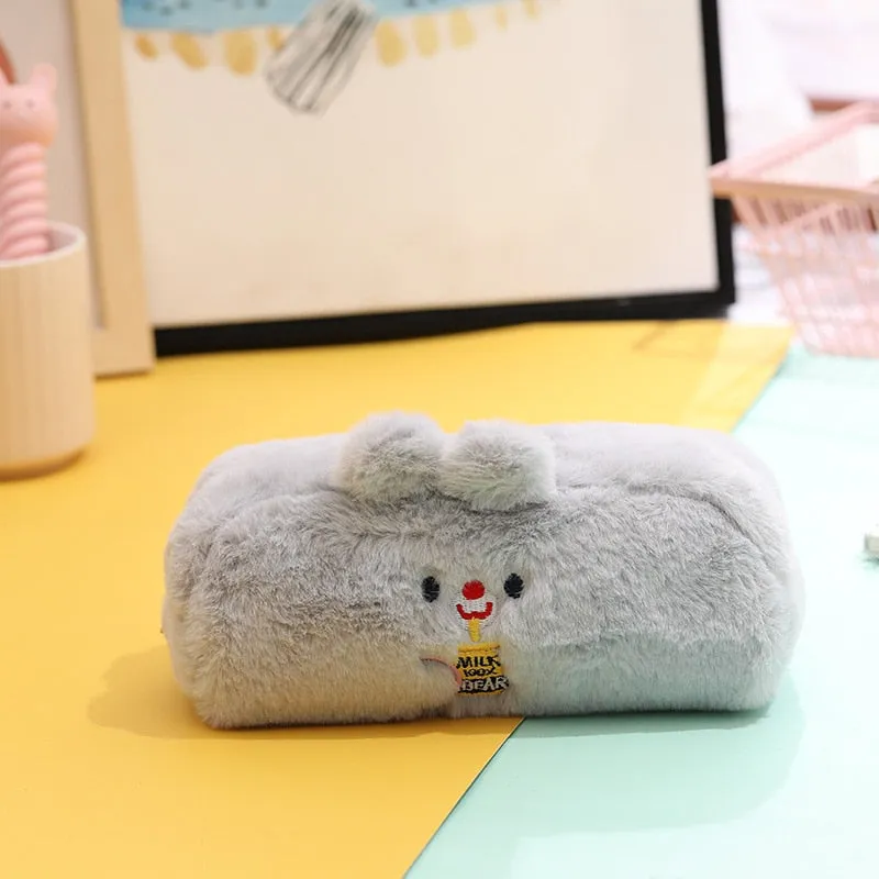 Fluffy Kawaii Pencil Cases