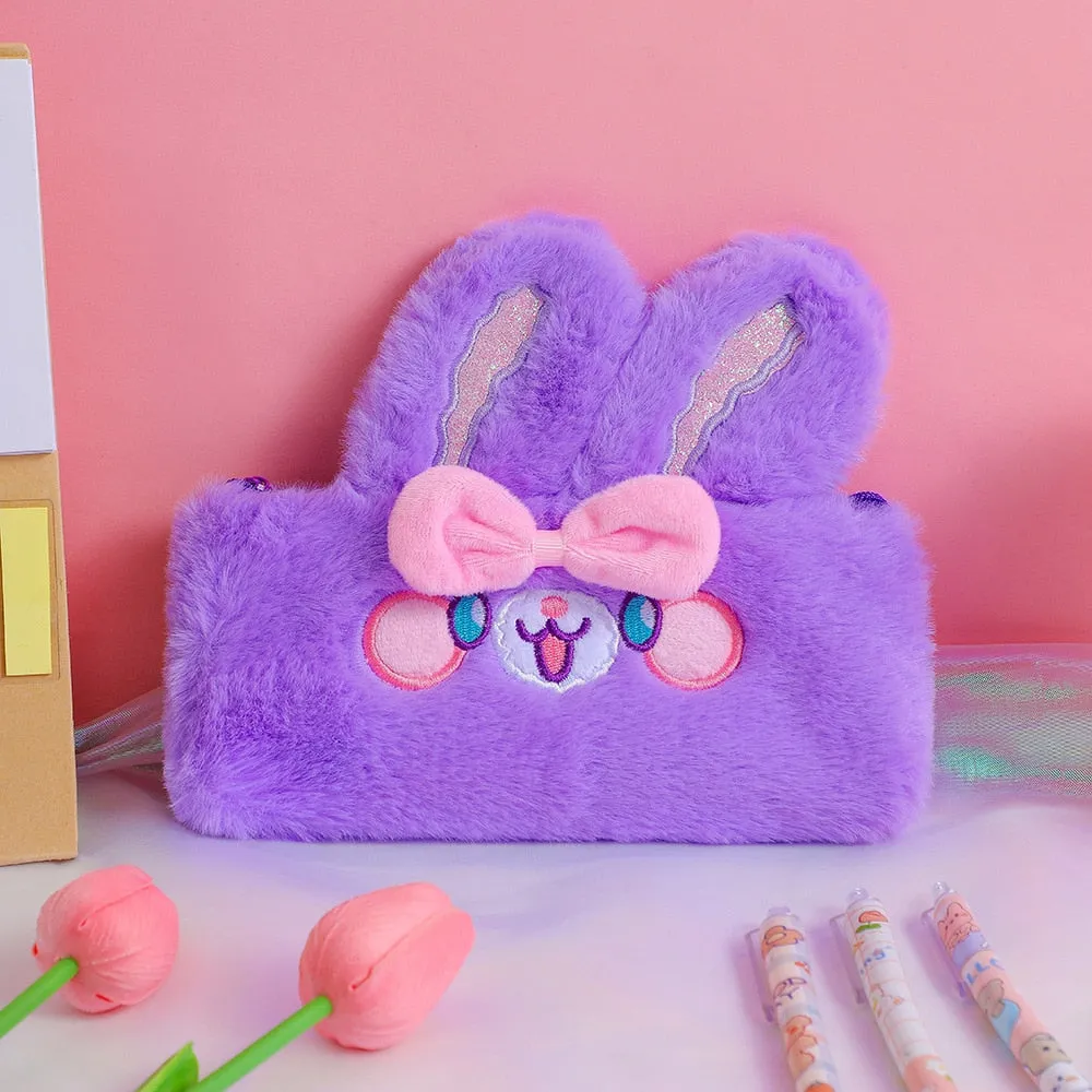 Fluffy Kawaii Pencil Cases