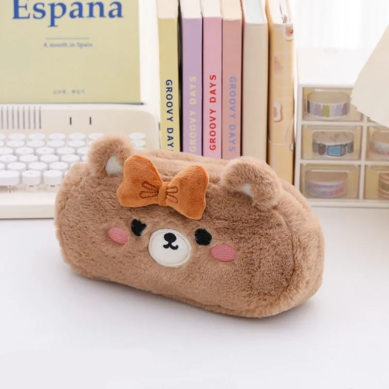 Fluffy Kawaii Pencil Cases