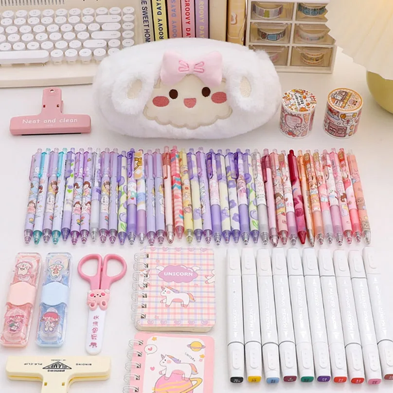 Fluffy Kawaii Pencil Cases