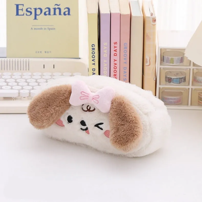 Fluffy Kawaii Pencil Cases