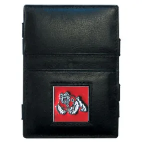 Fresno St. Bulldogs Leather Jacob's Ladder Wallet