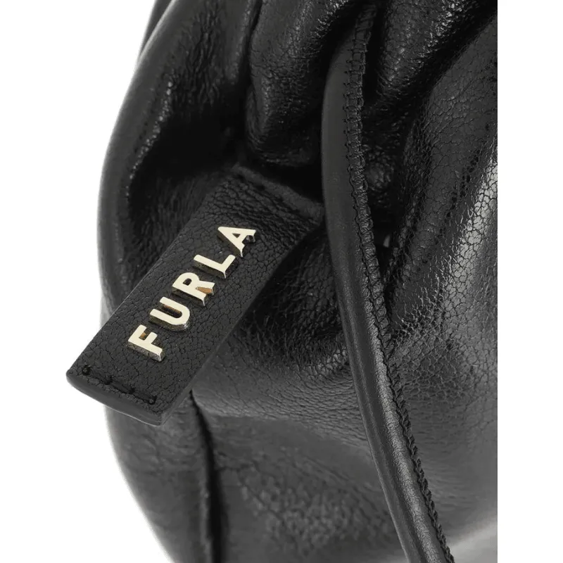 Furla Essential Small Clutch Bag - Nero Black