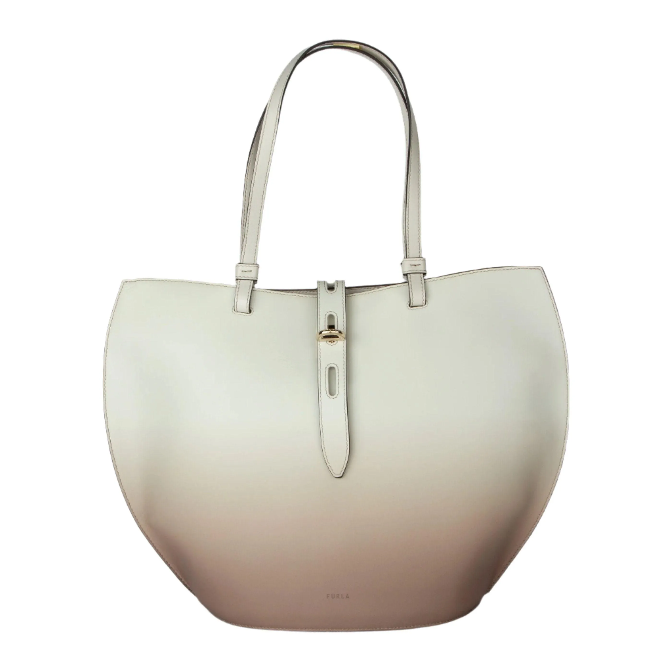 Furla Unica Medium Tote Bag - Beige