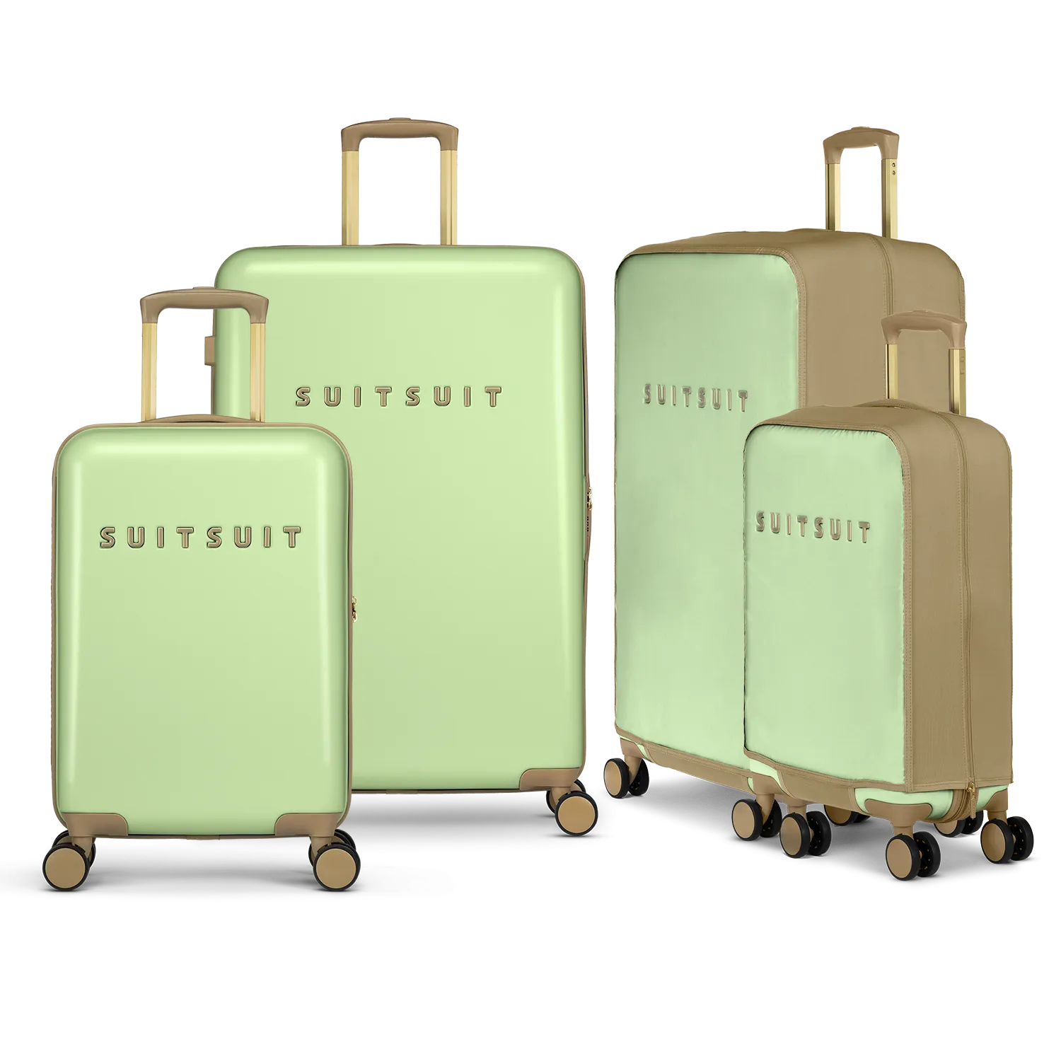 Fusion - Butterfly Green - Safe Travels Set (20/28 INCH)