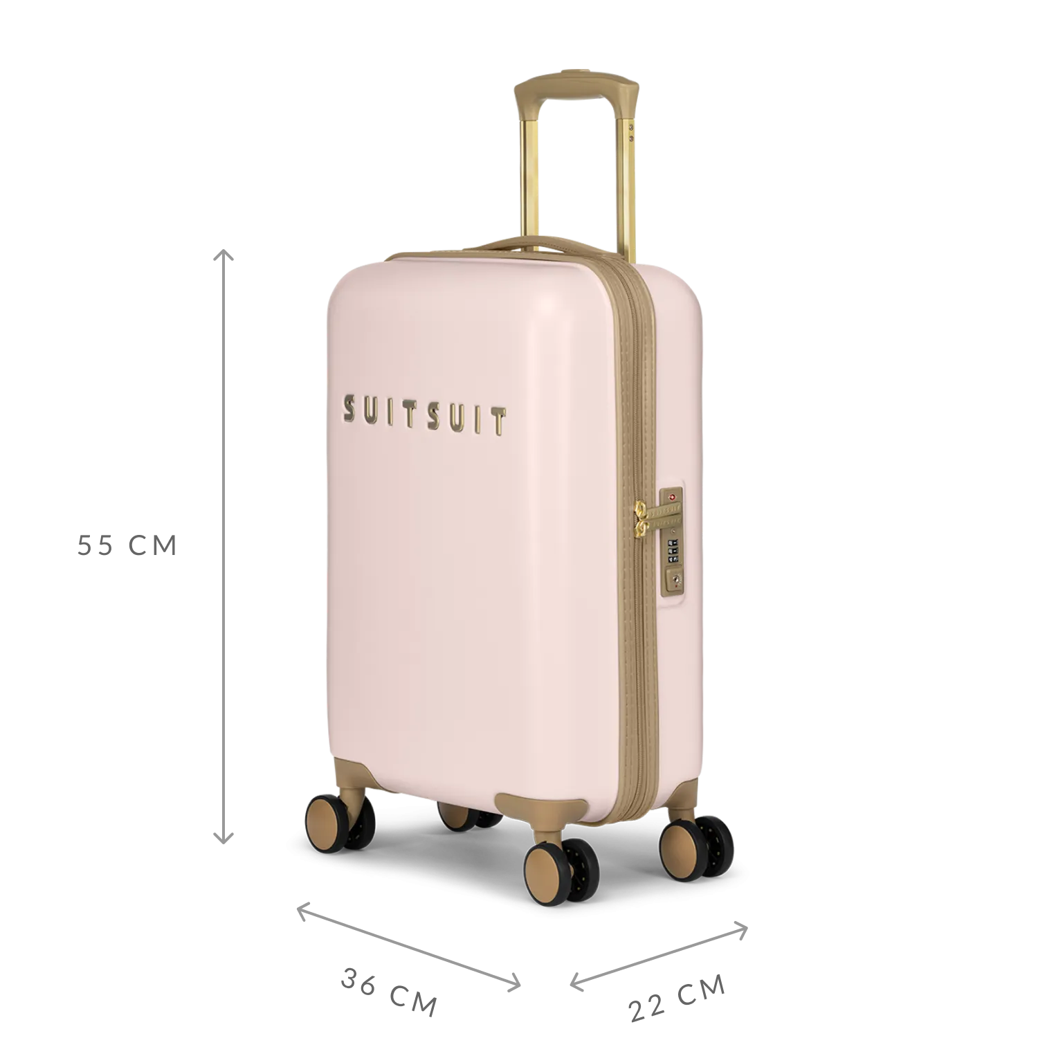 Fusion - Rose Pearl - Safe Travels Set (20/28 INCH)